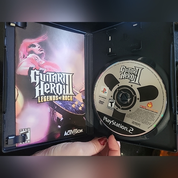 Lot Of 3 PS2 Rock Band And Track Pack V1 Guitar Hero III Ledgends Of Rock - Picture 9 of 9